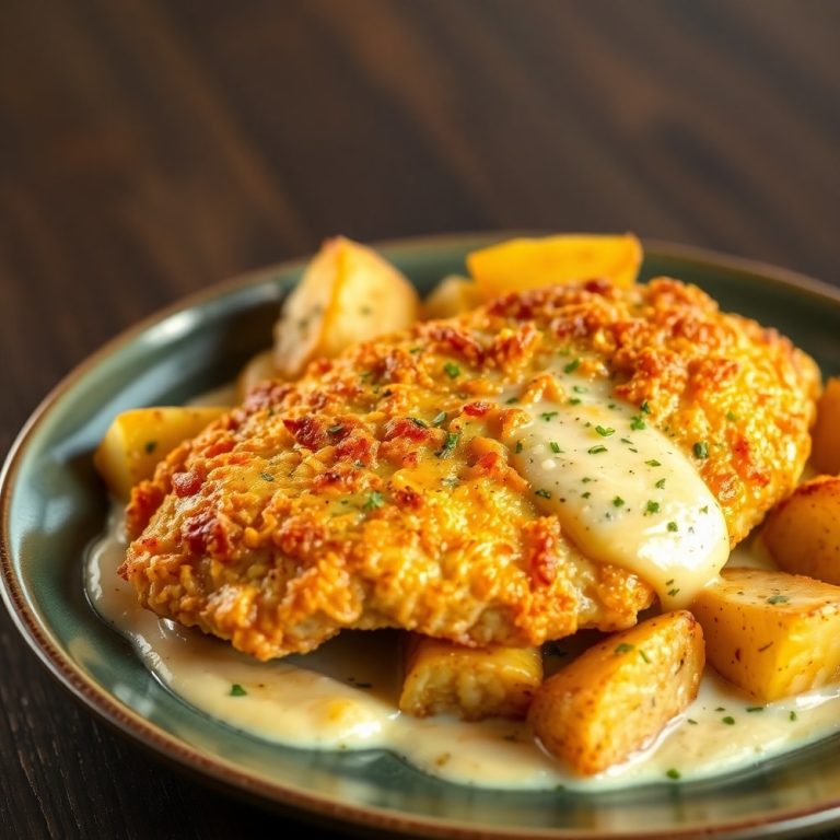Garlic Parmesan Chicken and Potatoes