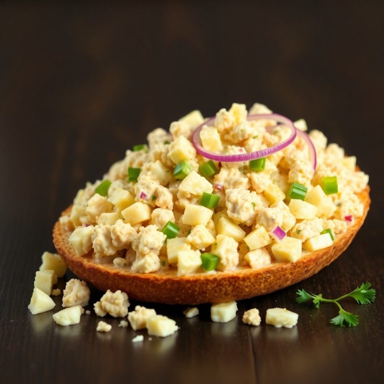 High Protein Tuna Egg Salad