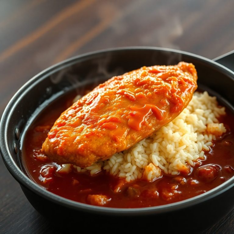 Honey BBQ Chicken and Rice