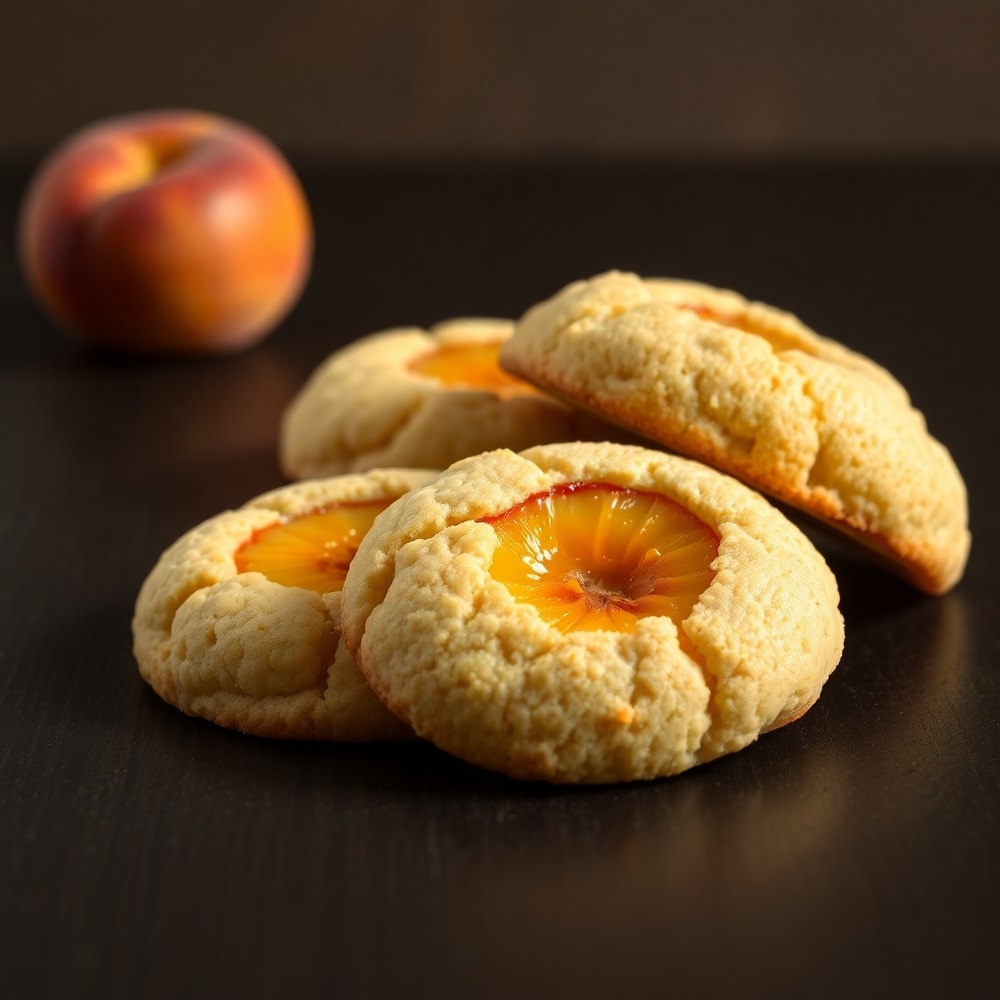 Italian Peach Summer Cookies