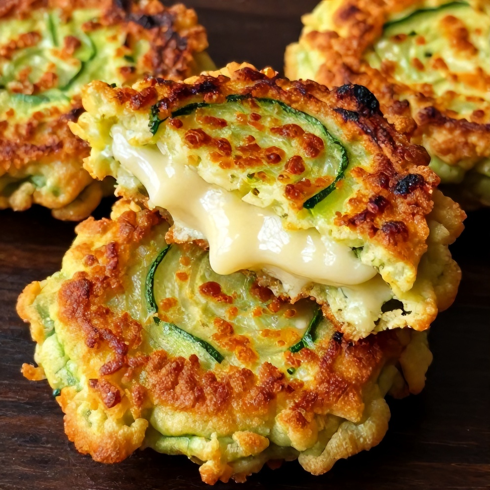 keto zucchini parmesan fritters