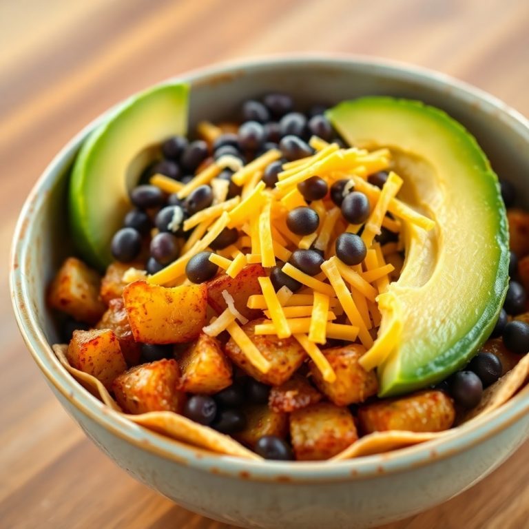 Loaded Potato Taco Bowl