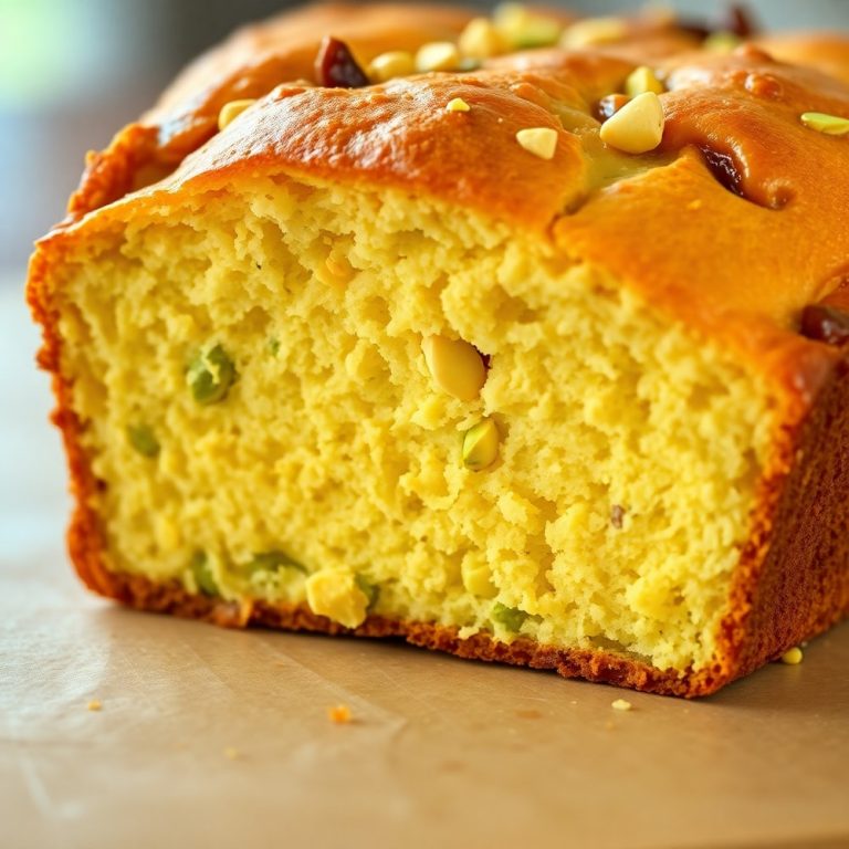 pistachio pudding bread