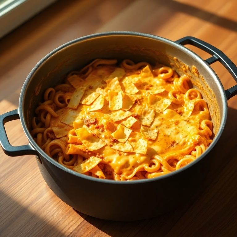 One Pot Cheesy Taco Pasta