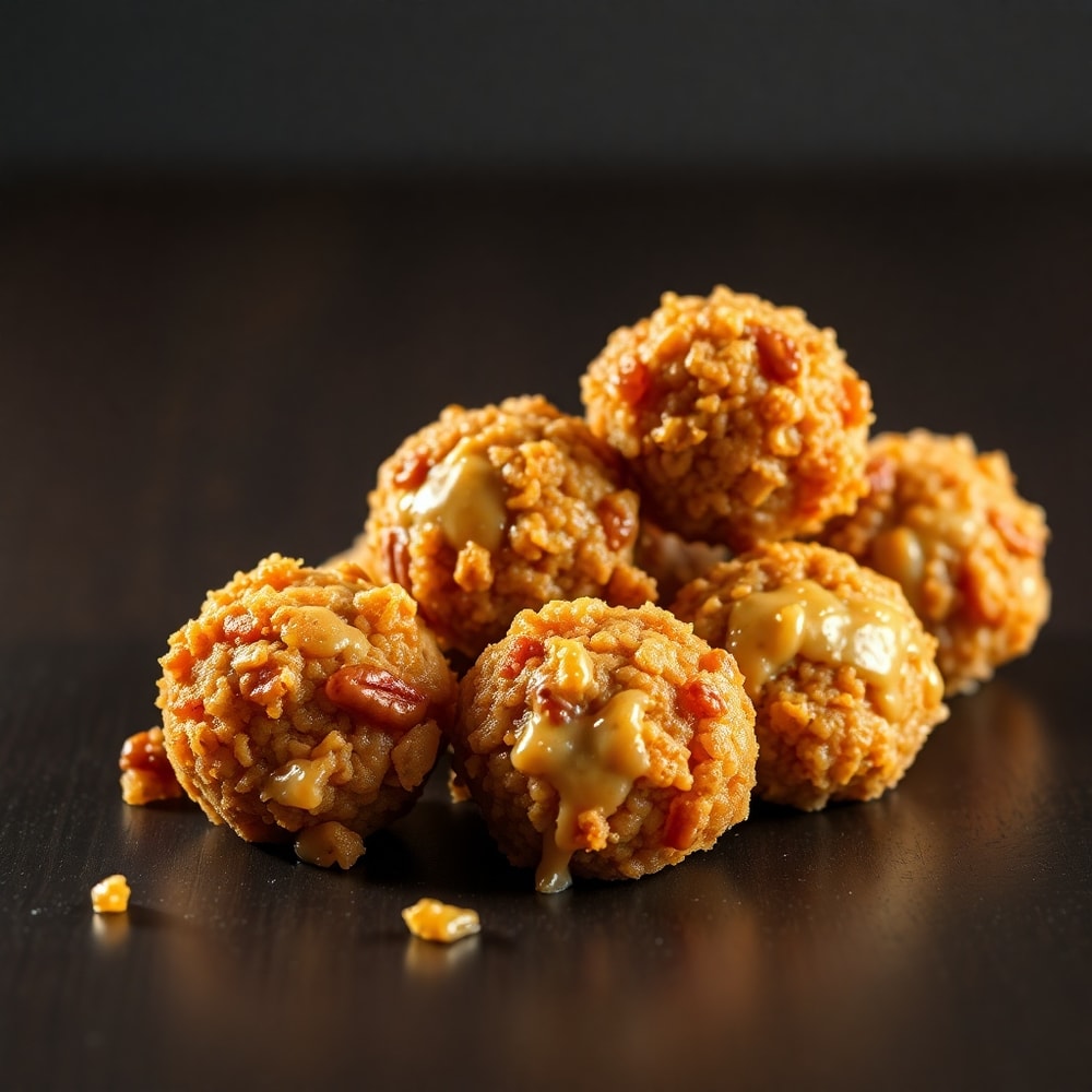 Pecan Crunch Glazed Bites