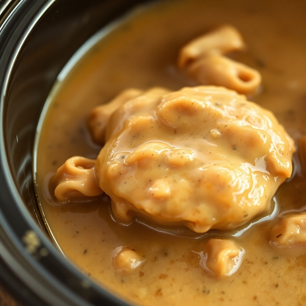 Slow Cooker Chicken and Gravy