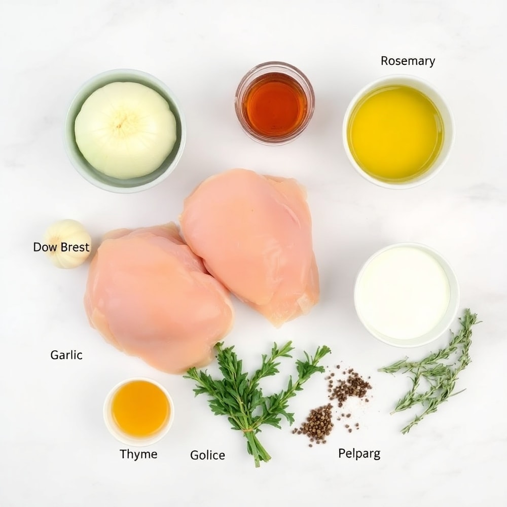 Slow Cooker Chicken Ingredients