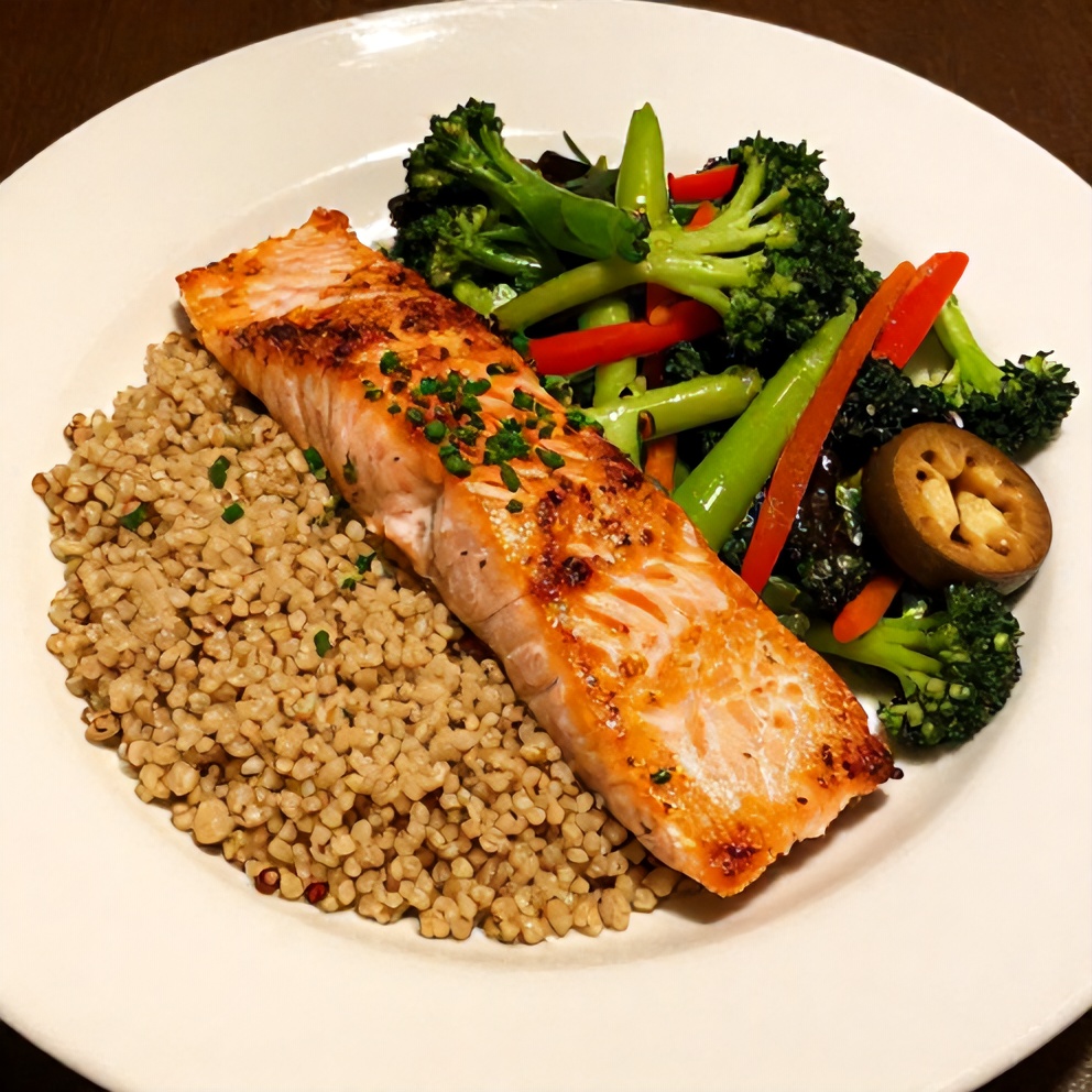 Smoked Salmon Quinoa Breakfast Bowls Ready to Serve