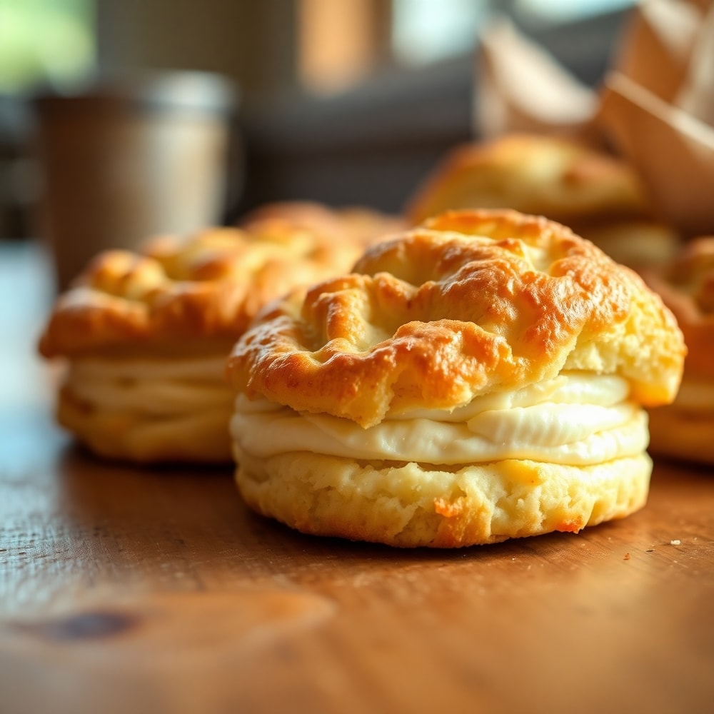 sour cream and onion biscuits
