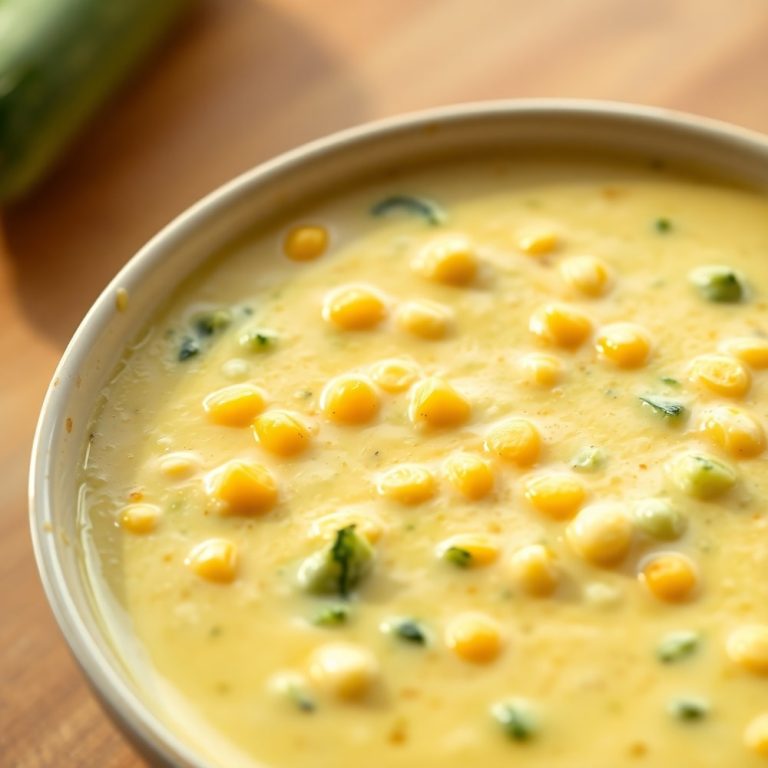 Summer Corn and Zucchini Chowder