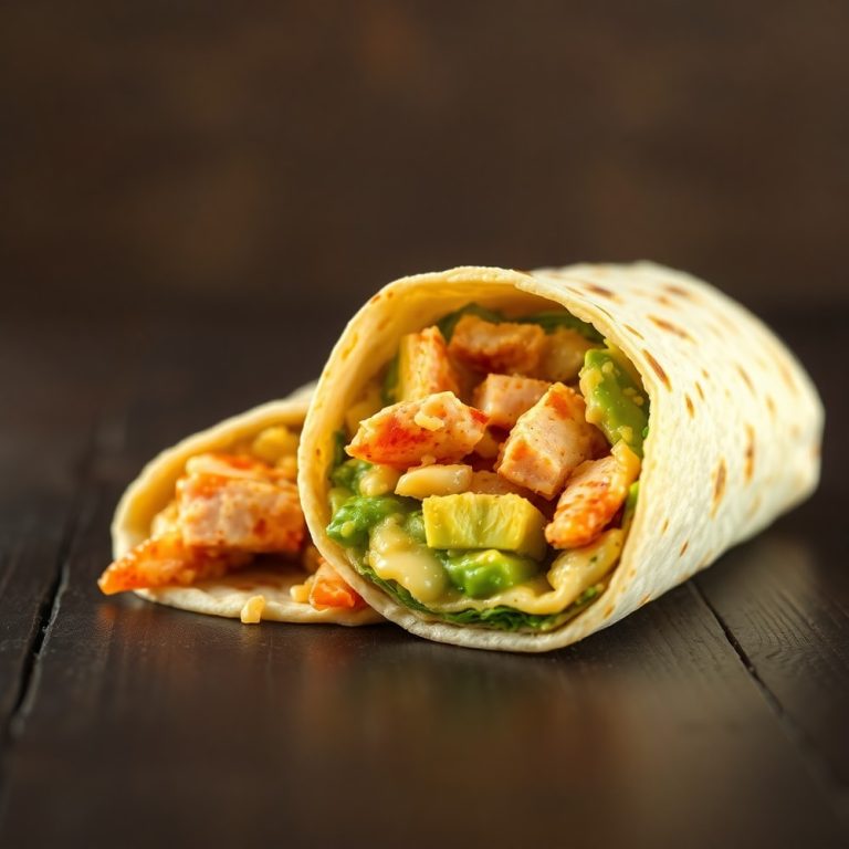Sweet & Spicy Hot Honey Tunacado Wrap