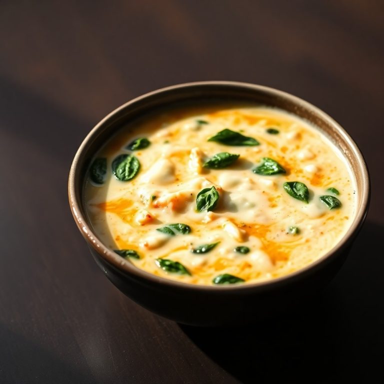 white lasagna soup