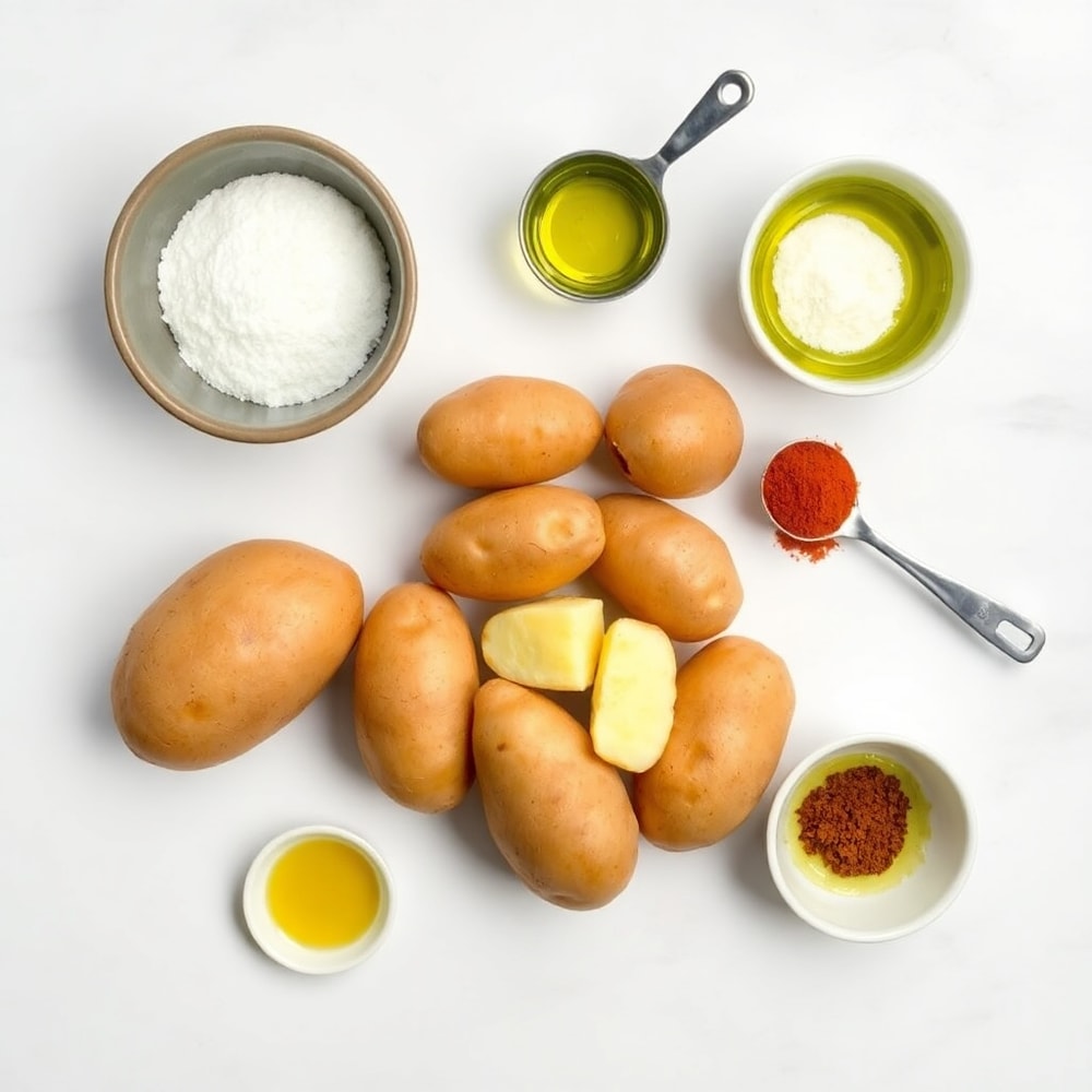 Air Fryer Baked Potatoes Ingredients