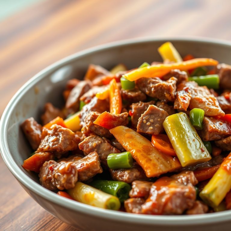 Beef and Vegetable Stir Fry
