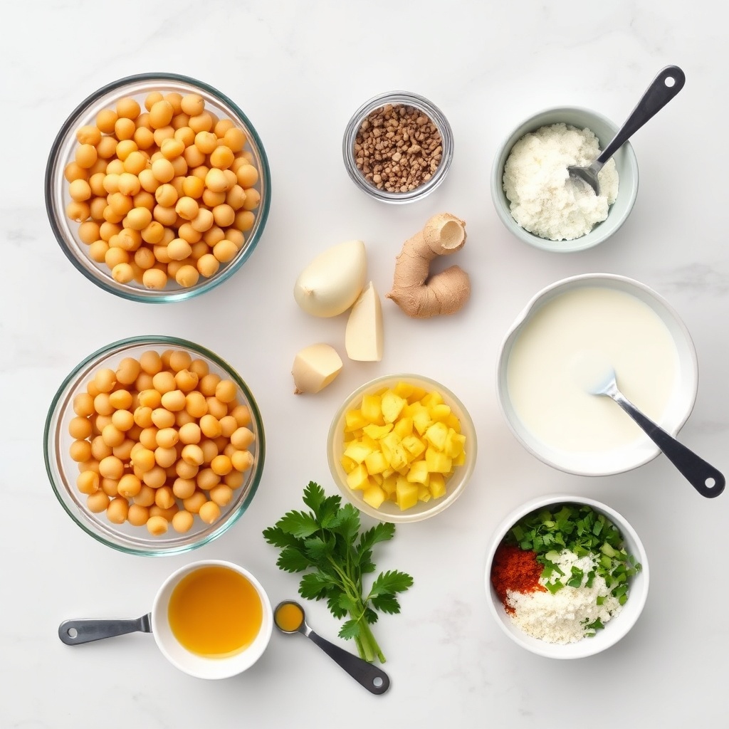 Chickpea Curry Ingredients